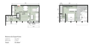 Sale 2-room Apartment, Duplex Vicente Lopez