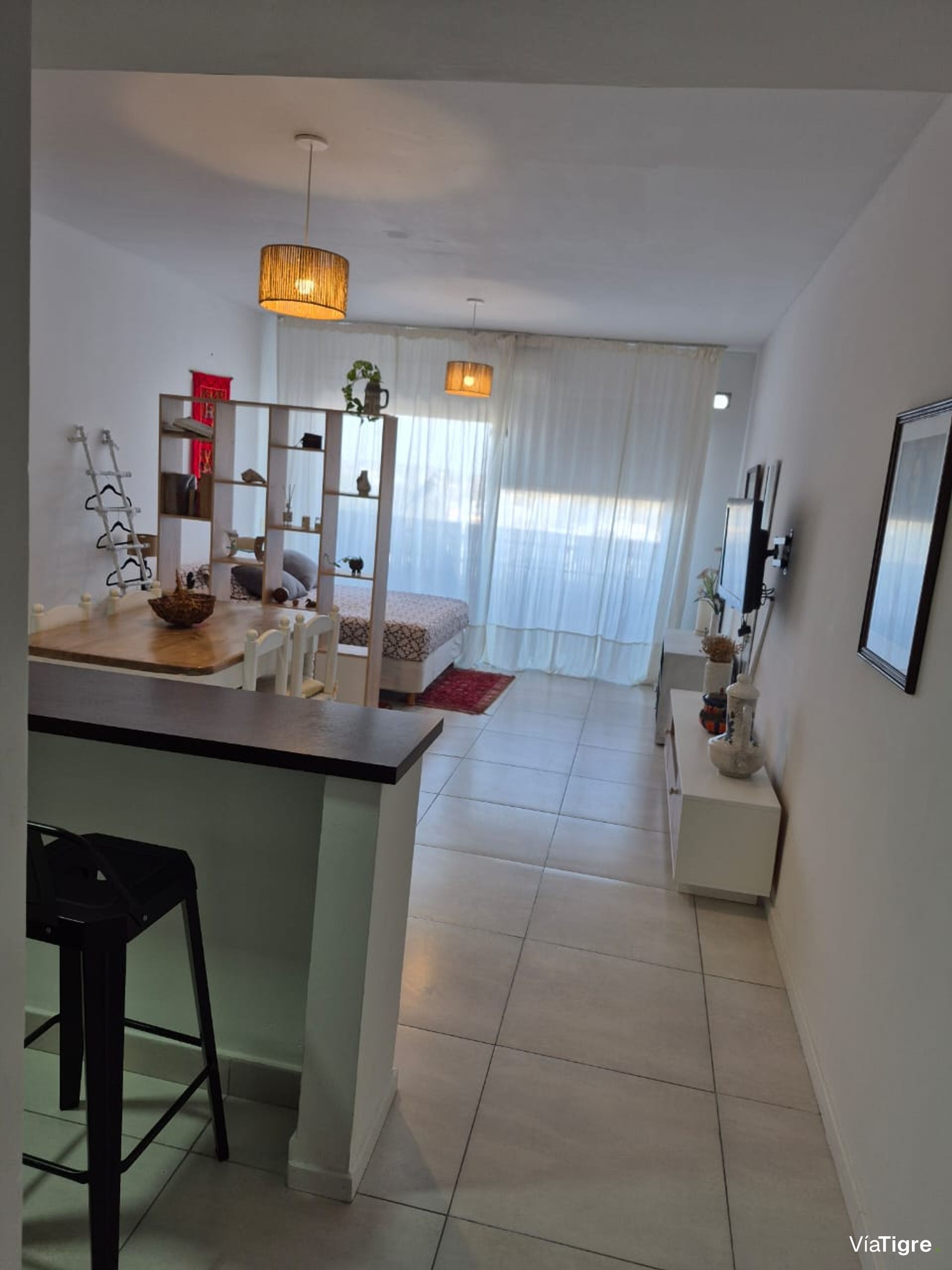 Venta Monoambiente Amoblado Tigre Pileta Seg 24Hs