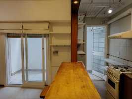 Alquiler departamento 2 ambientes Olivos con patio