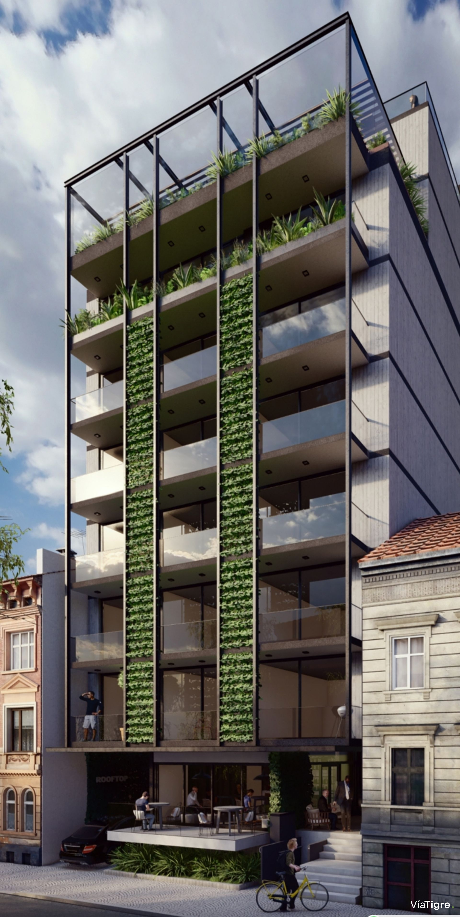 Local en P.B en Edificio Nature -Tigre Centro