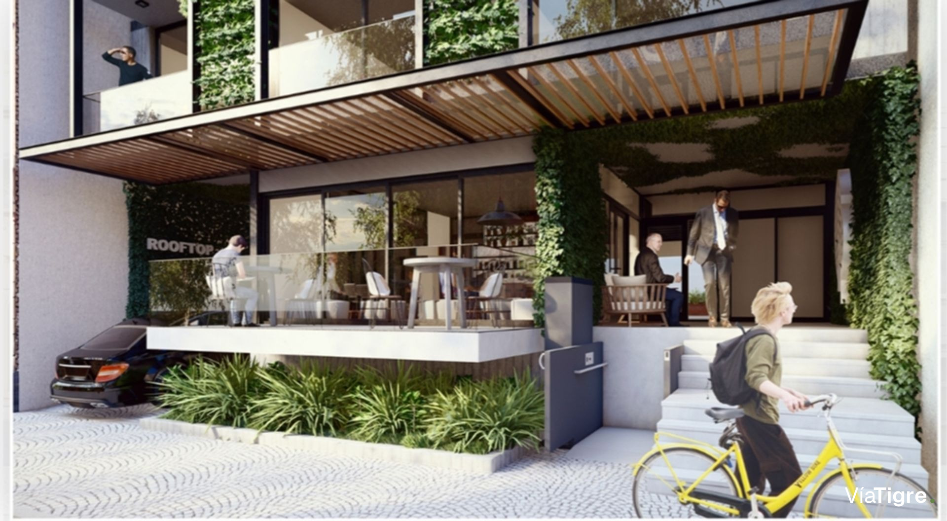 Local en P.B en Edificio Nature -Tigre Centro