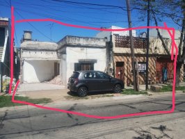 Venta Lote doble frente 17,32 frente * 46,85 fondo