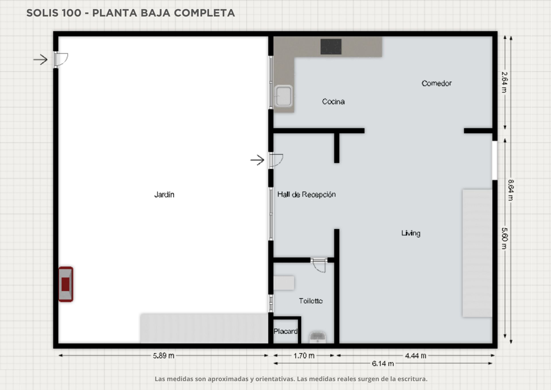 PH 3 Ambientes con Jardín y Parrilla en Tigre