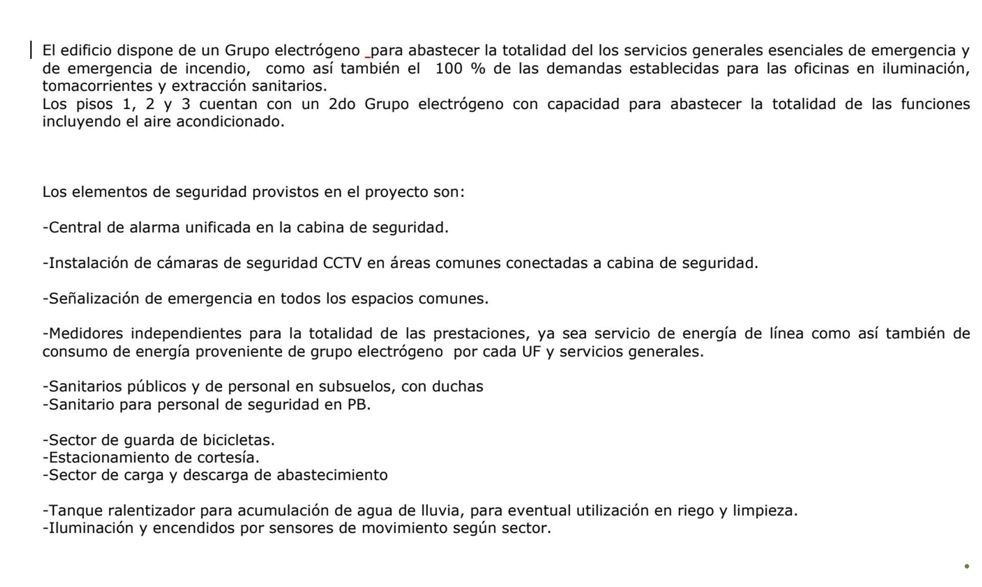 OFICINAS 930 m2 PLANTA LIBRE en OLIVO, 18 cocheras