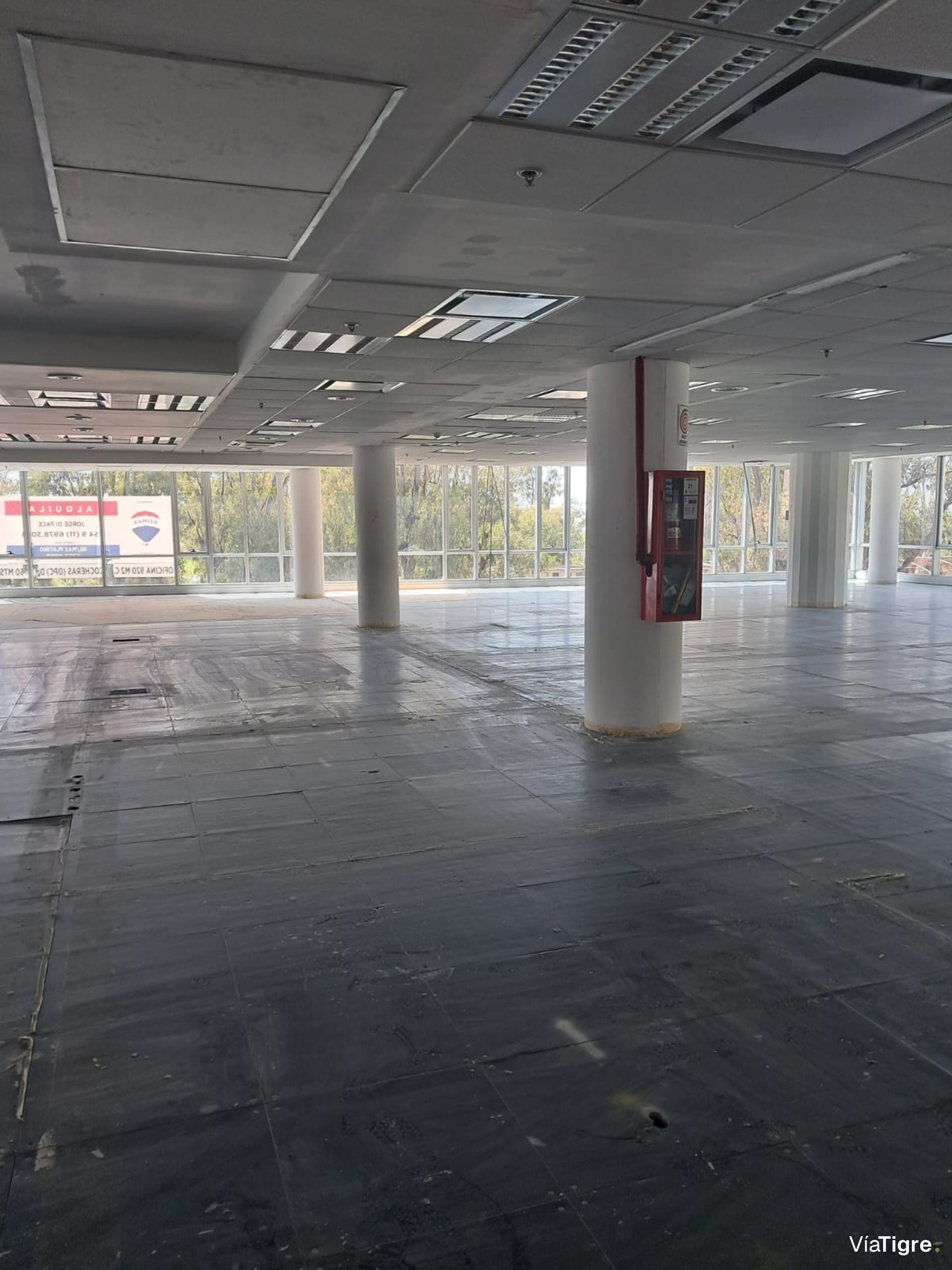 OFICINAS 930 m2 PLANTA LIBRE en OLIVO, 18 cocheras