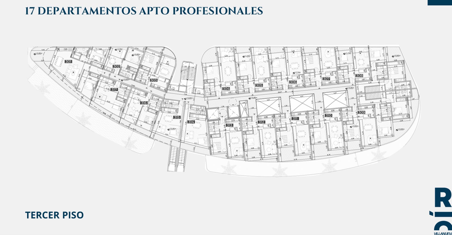 Venta Deptos. con Terrazas Jardín en Villanueva.