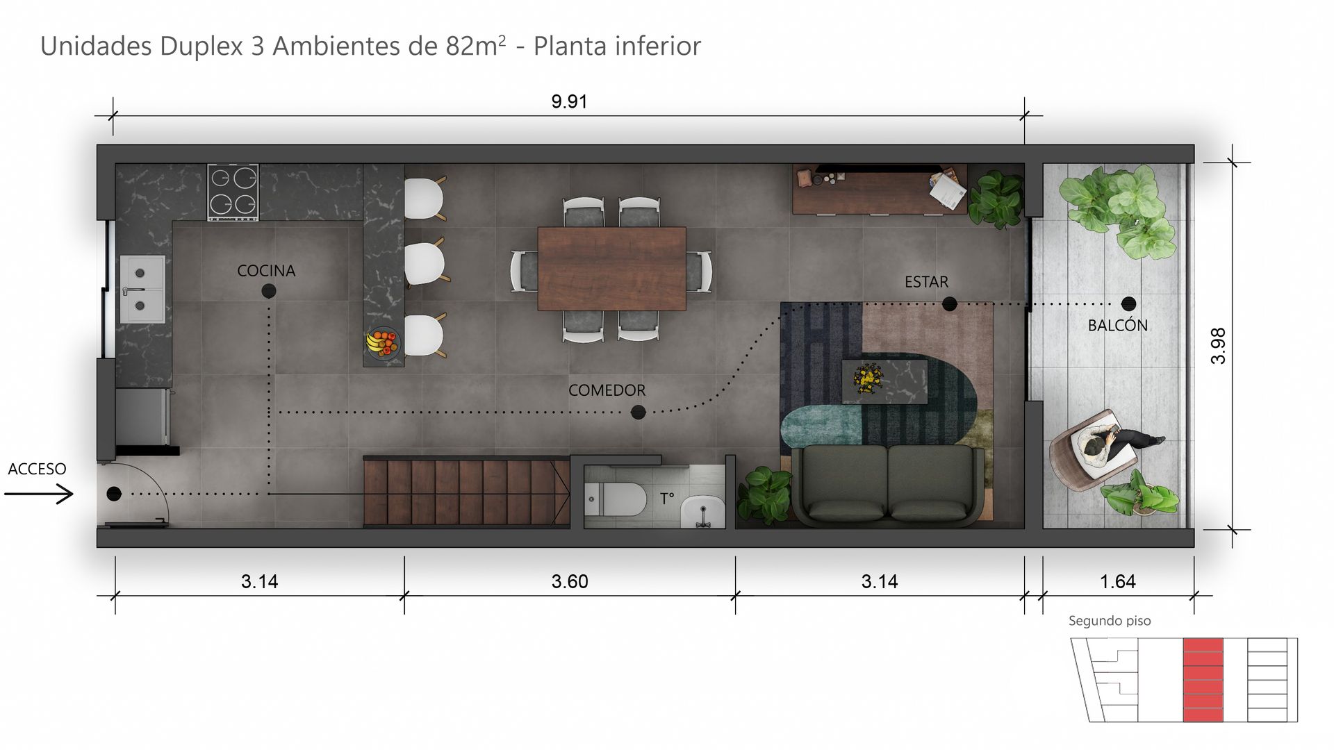 Venta Duplex 3 Ambientes en Don Torcuato
