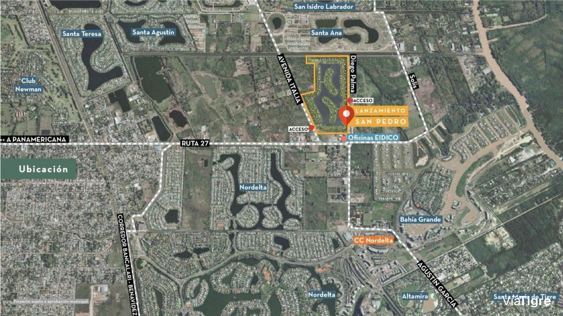 Lote En Venta Barrio San Pedro- Benavidez-Al Agua.