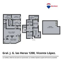 House for Sale 6 Rooms Vicente Lopez Terrace Garage