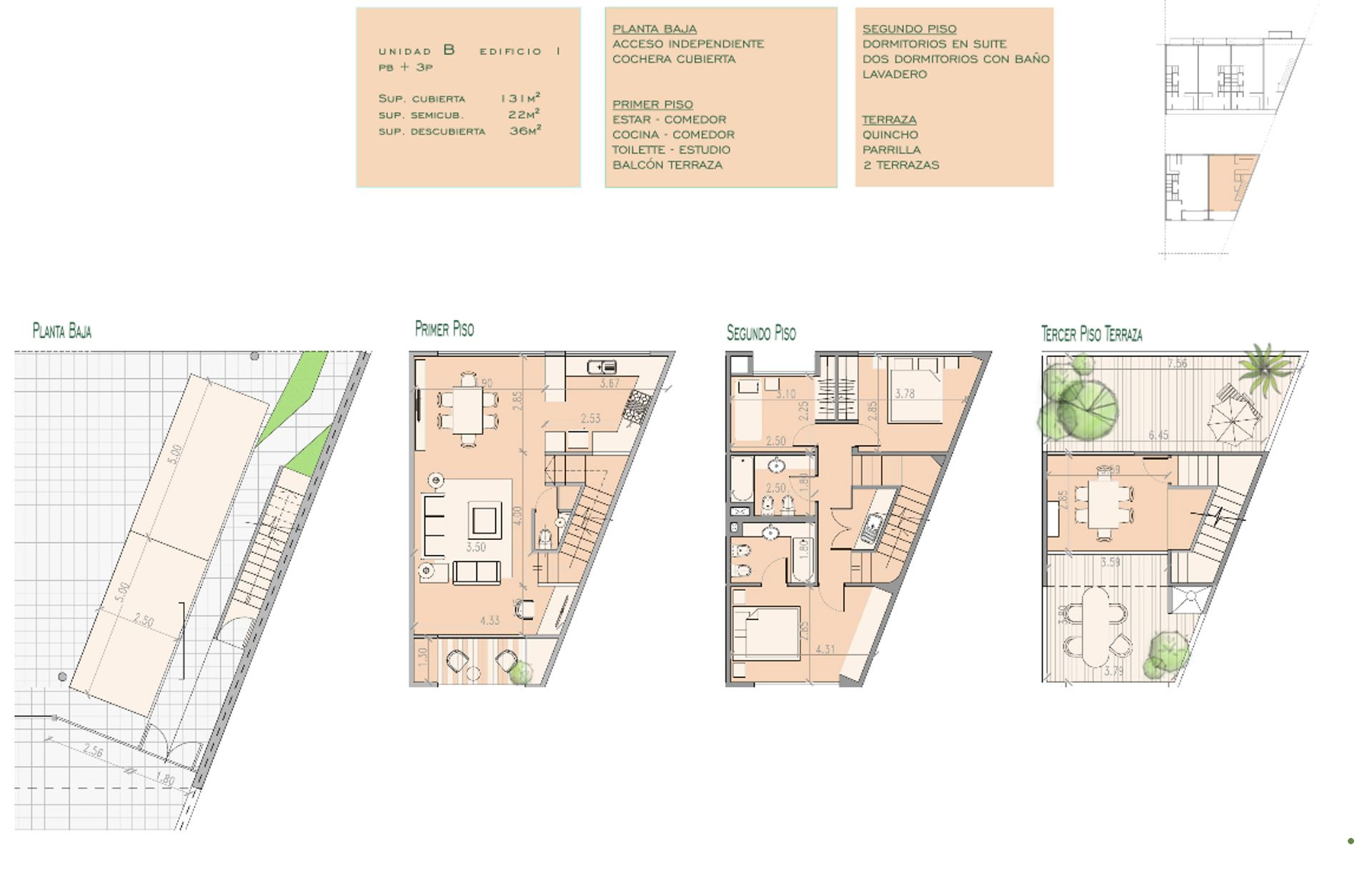 Venta casa con gran jardín y quincho - Pacheco -