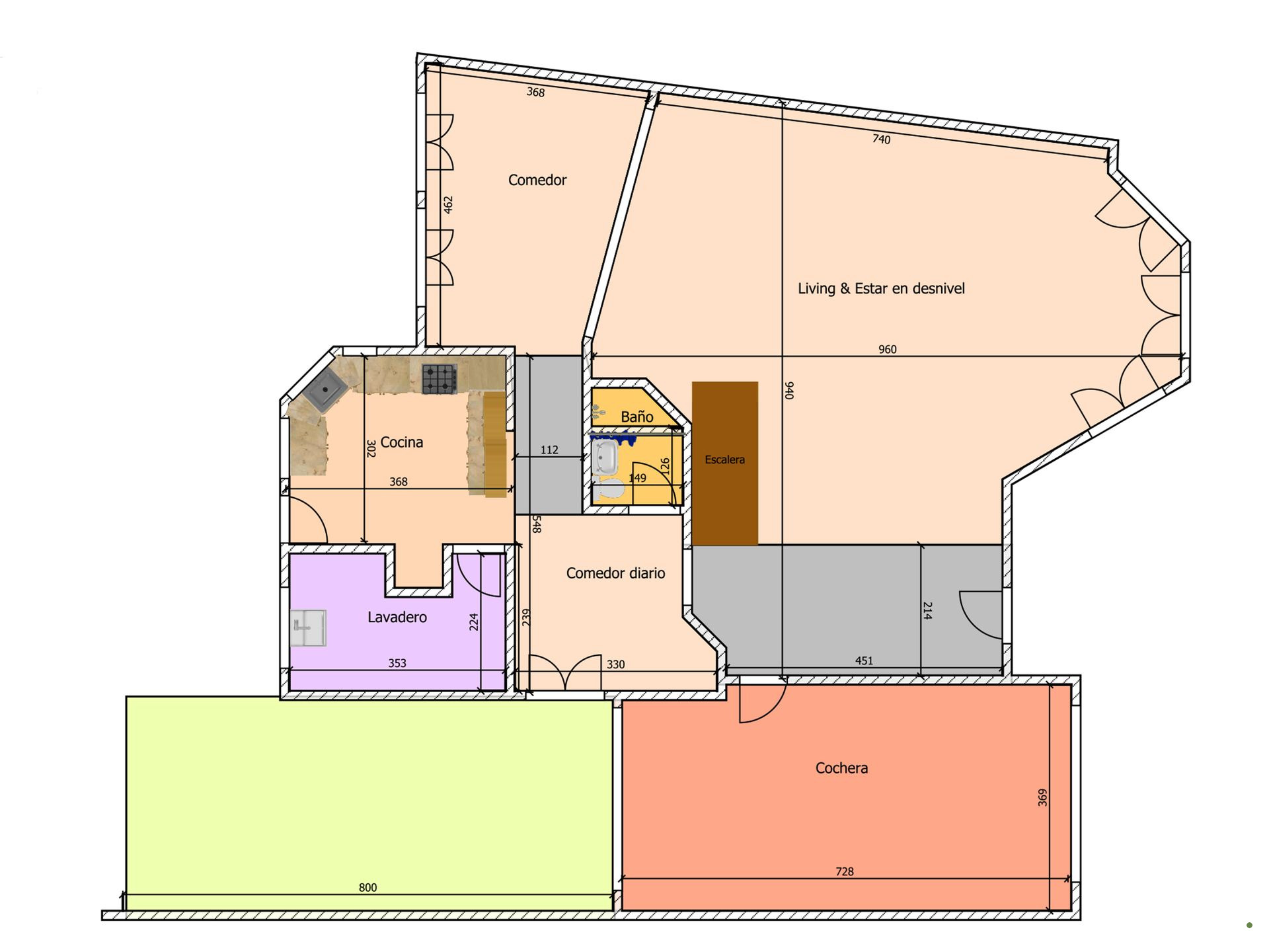 Venta casa con gran jardín y quincho - Pacheco -