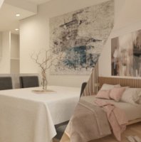 I lived in Nordelta: 2 rooms with garden and amenities