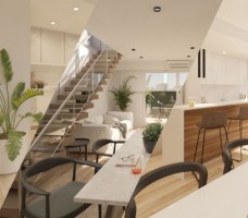 I lived in Nordelta: 2 rooms with garden and amenities