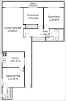 3-room Apartment for Sale, Vicente Lopez, Balcony, Garage