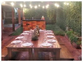 English-style renovated house, 6 rooms, patio, garden