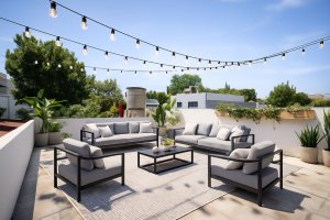 Sale: 3-room ground-floor apartment with patio and terrace, no expenses, Munro