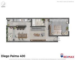 2 ambientes con Alma de Hogar: Luz Balcón Cochera