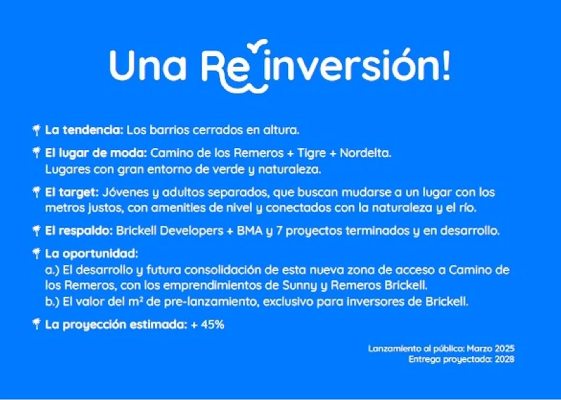 Venta 2 Amb Tigre Remeros Brickell Financiacion