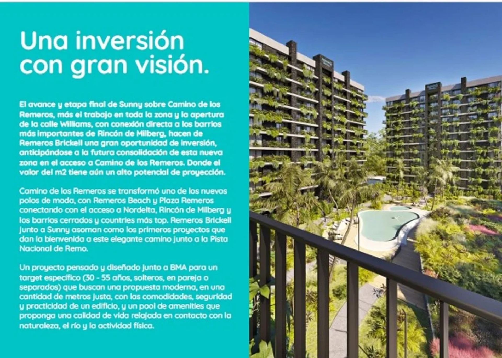 Venta 2 Amb Tigre Remeros Brickell Financiacion