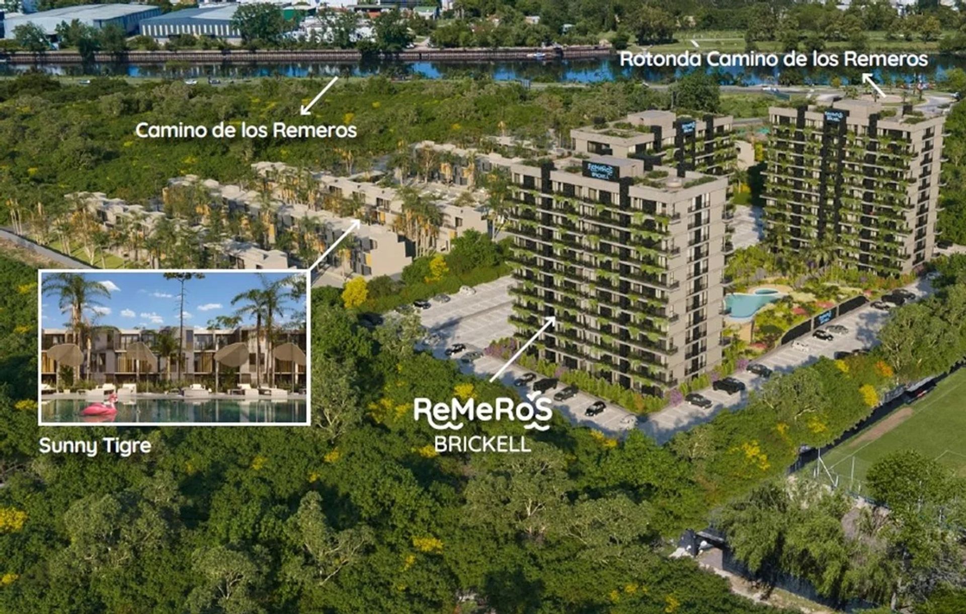 Venta 2 Amb Tigre Remeros Brickell Financiacion