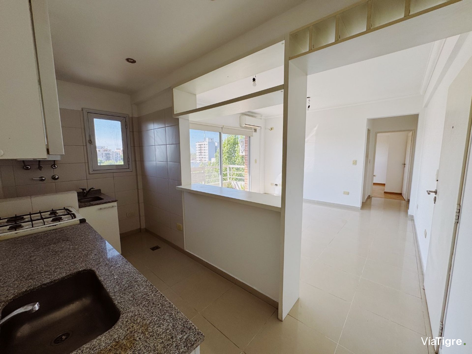 Departamento 2 amb. c/ balcón en Alquiler- Tigre