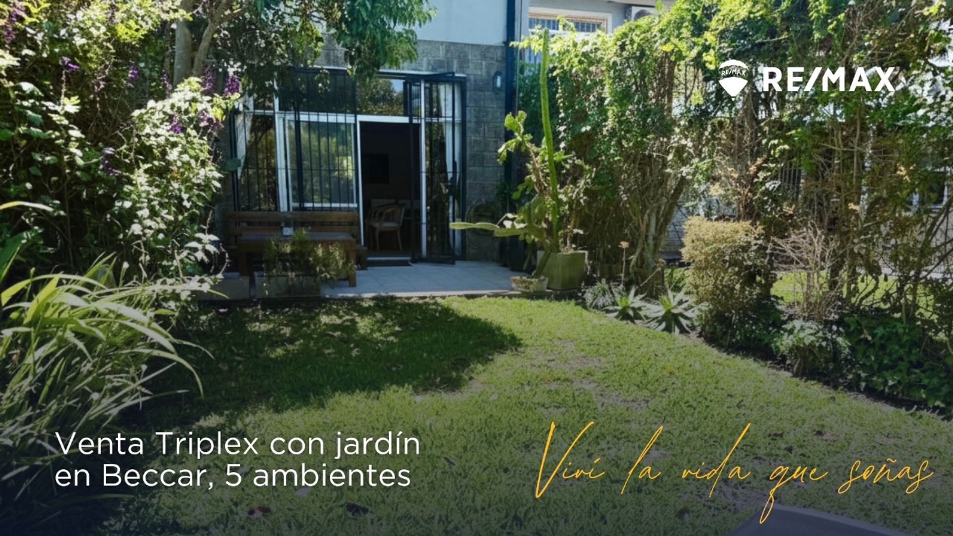 Venta Casa Triplex Con Jardin 5 Ambientes Beccar