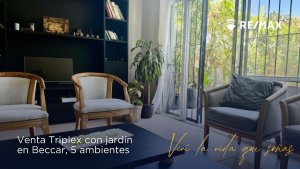 Venta Casa Triplex Con Jardin 5 Ambientes Beccar