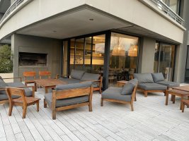 Departamento 2 amb. con Balcón, Parrilla, Cochera