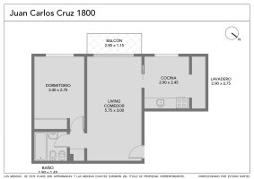 Alquiler Anual Depto 2 amb con cochera Vte López