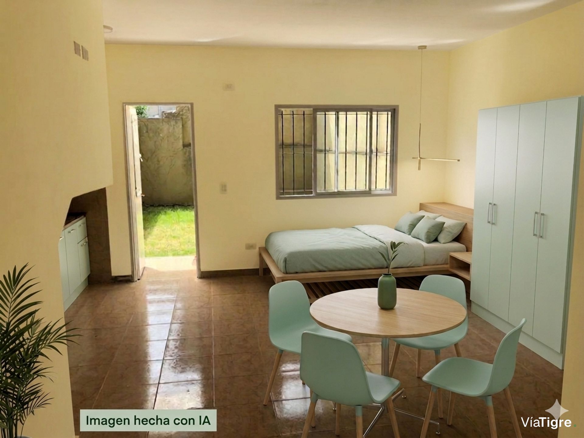 Studio with Patio for Sale, No Expenses, Munro