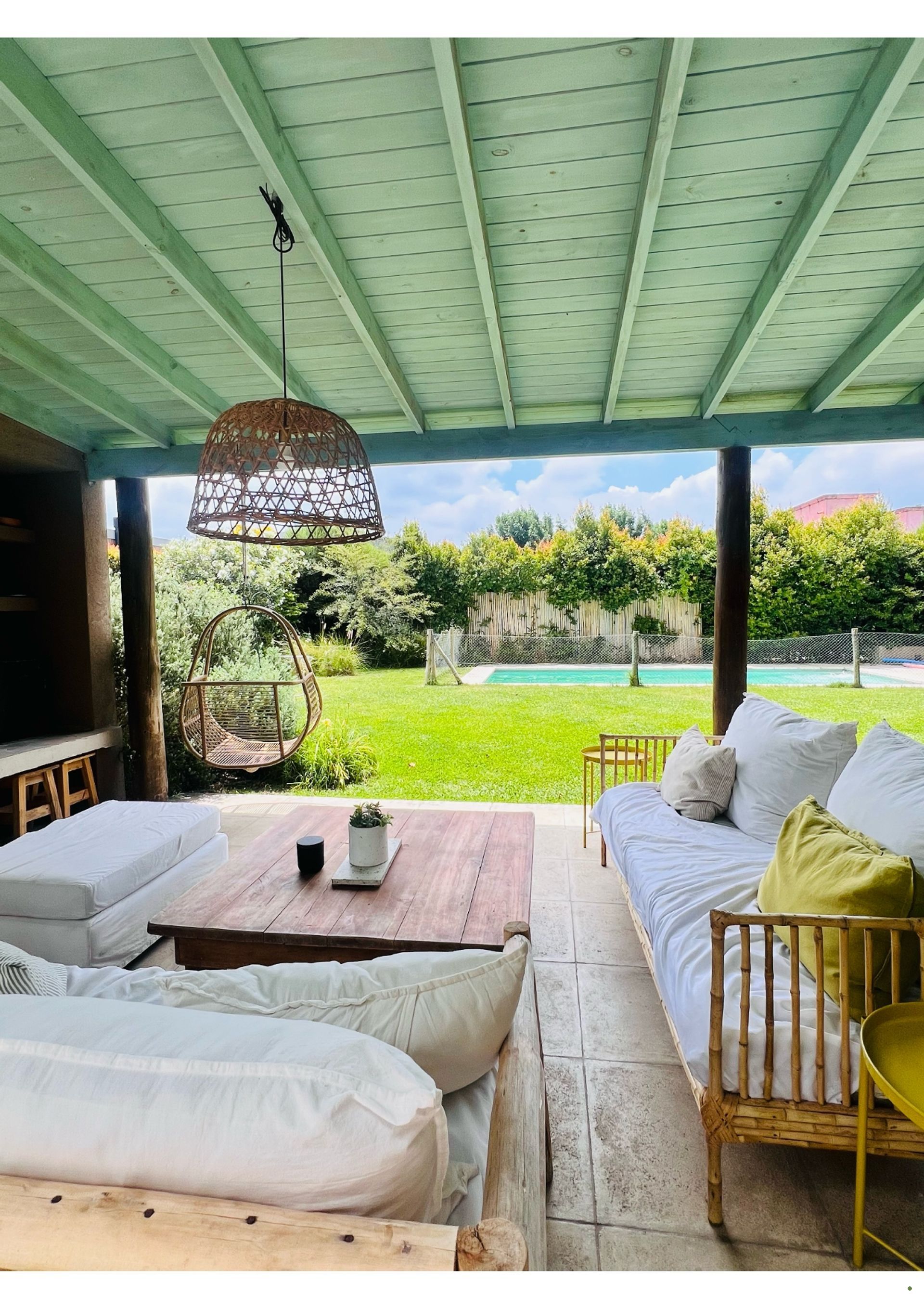 Rental with pool in La Comarca Fiestas y Enero