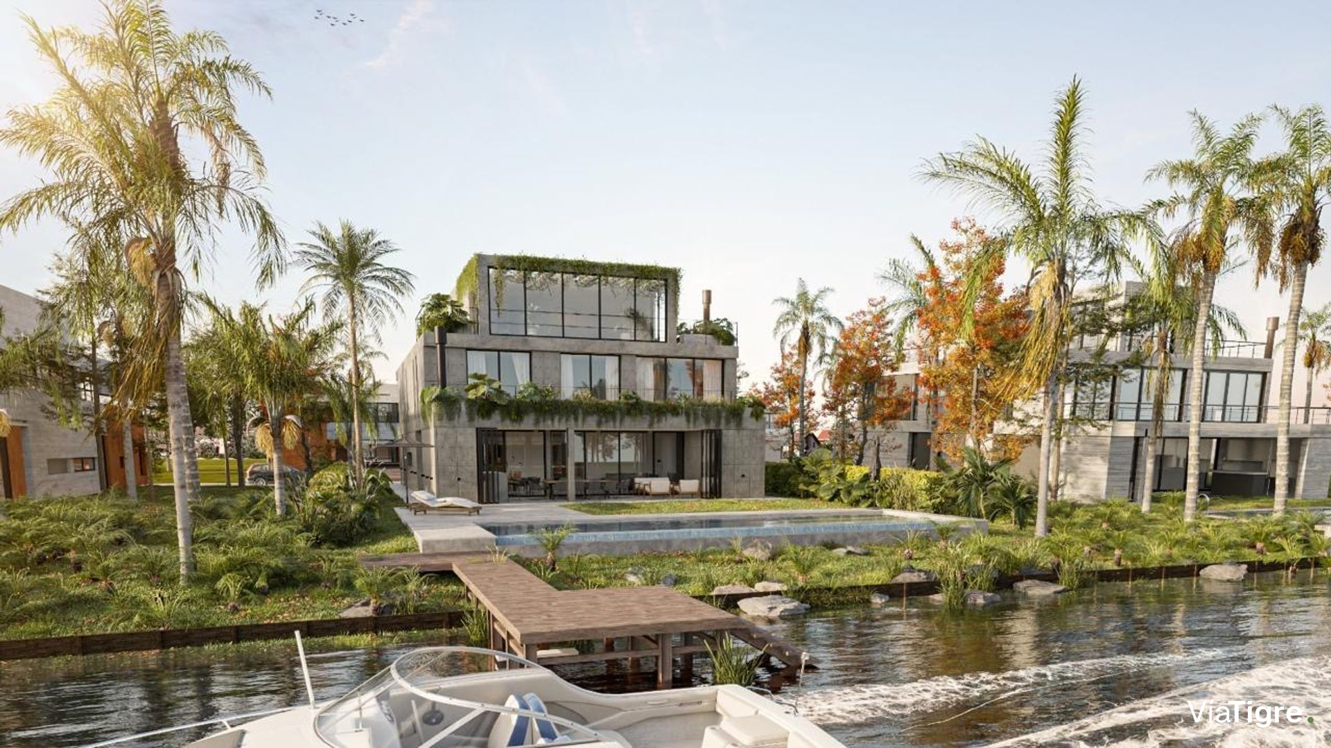 Venta Casa Al Lago Central En El Golf De Nordelta