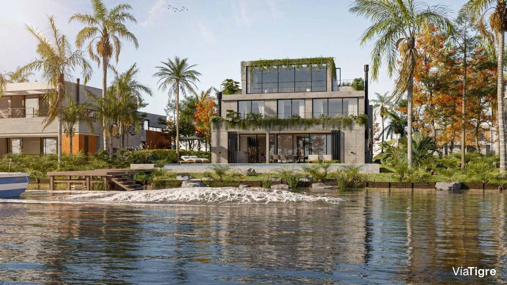 Venta Casa Al Lago Central En El Golf De Nordelta
