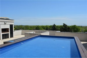 Alquiler Barrancas al Rio pileta y terraza