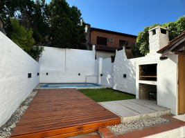 Triplex for Rent with Garden, Grill, and Pool