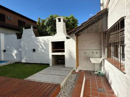 Triplex for Rent with Garden, Grill, and Pool