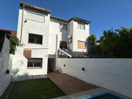 Triplex for Rent with Garden, Grill, and Pool