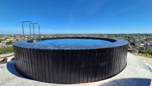 Studio for sale in Olivos, balcony and amenities