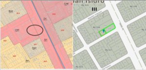 Sale of 1144 m² lot at Santa Fe Ave. & V. Sarfield, Mtz.