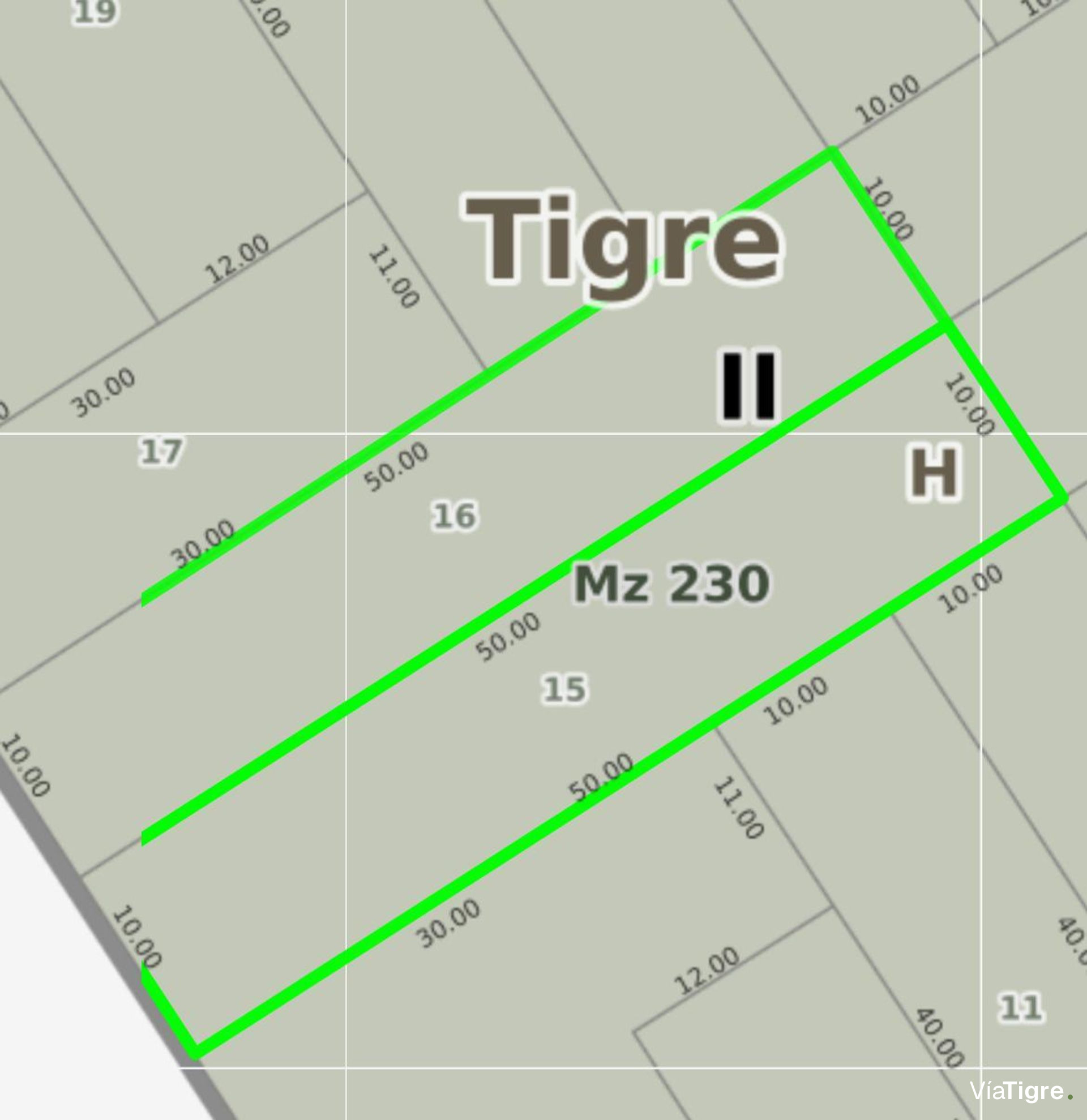 Venta Lote 20X50 Excelente Ubicacion Don Torcuato