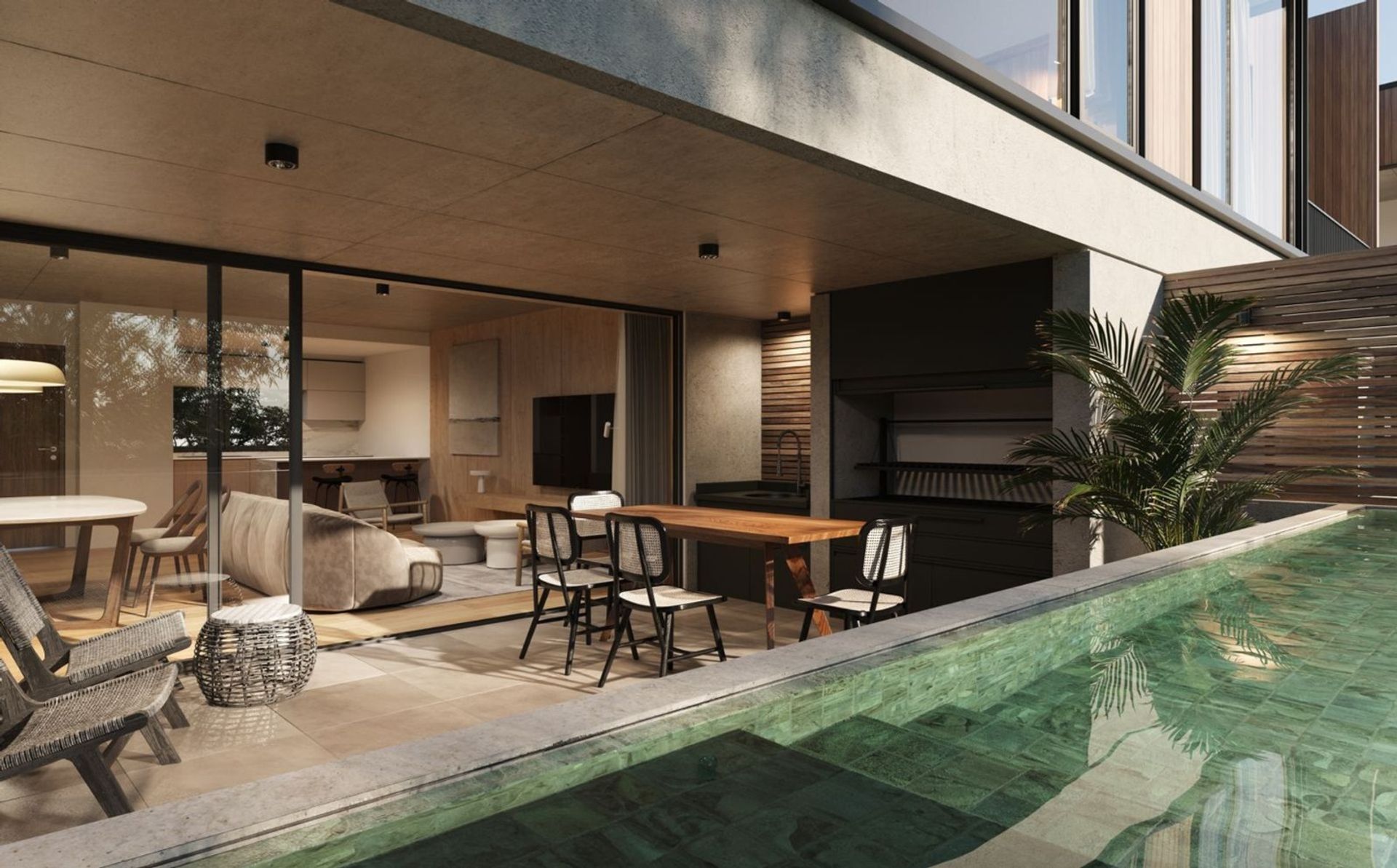 Depto 4 amb, duplex c/parrilla y pileta - APSU