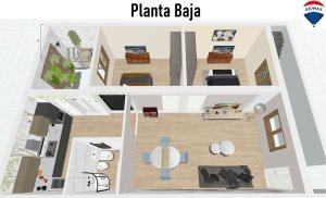 Sale Ph 3 rooms, needs renovation, garage, Florida West