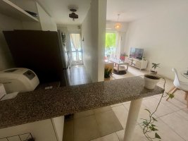 3 ambientes amoblado con cochera