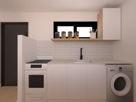 2-room Apartment with Own Terrace in Florida