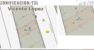 venta terreno vicente lopez 248.76 m2