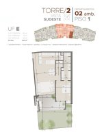 2-Room Apartment for Sale Torres Zafiro Nordelta Centro