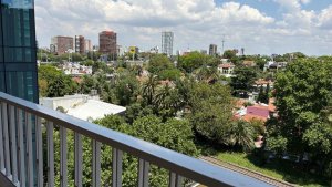 Seasonal rental: 2-room apartment in Vicente Lopez with pool