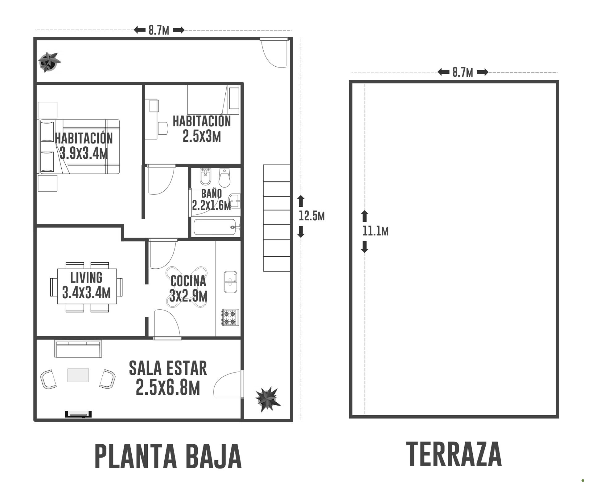 Venta Ph San Isidro 3 Ambientes Permuta