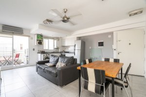 Beautiful 2-room furnished apartment with covered parking. Amenities. San Fer