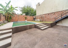 Two-Story House with Park and Pool